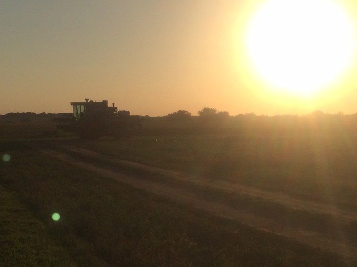 To beat the rains all of us at OSU ran late nights and weekends. 