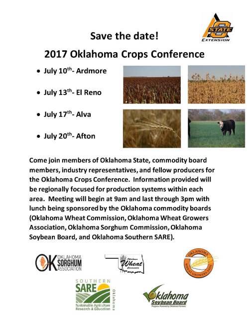 2017 OK Crops Conference - Save the date